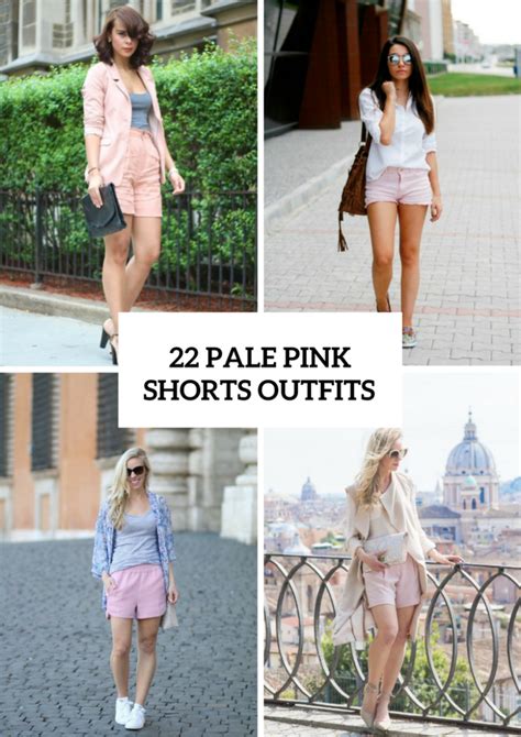 pink shirt with black shorts stepsis|pink shorts outfits.